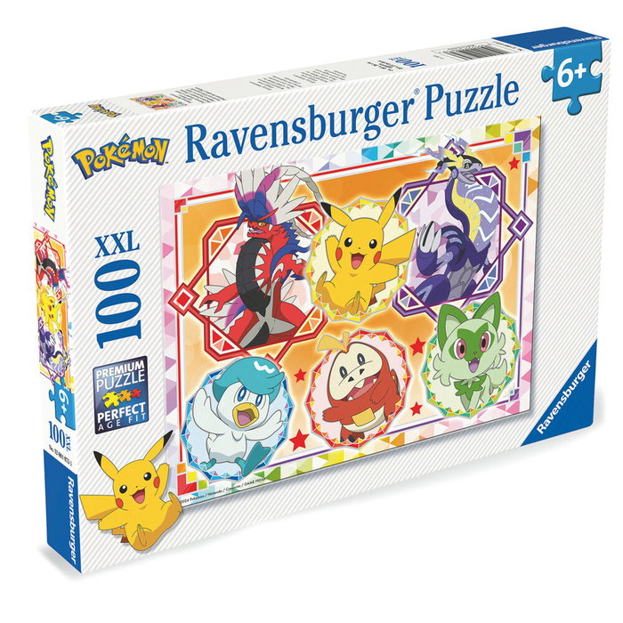 Ravensburger Puzzle XXL Pokémon 100 pièces Ravensburger Puzzle XXL Pokémon 100 pièces