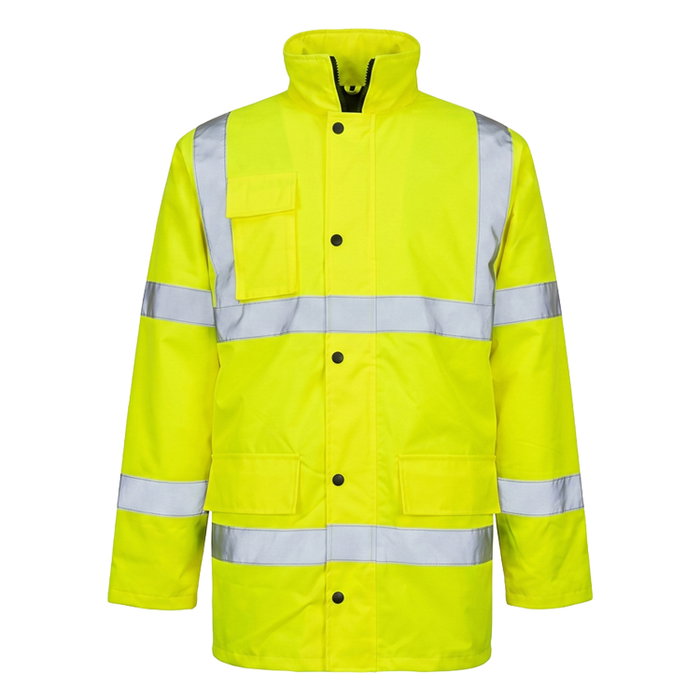 Wolfpack LINEA PROFESIONAL Parka de haute visibilité imperméable Jaune flúor XL Wolfpack LINEA PROFESIONAL Parka de haute visibilité imperméable Jaune flúor XL