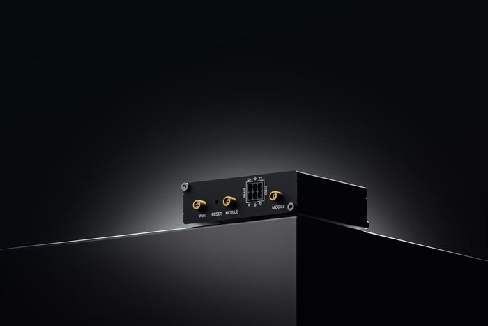 Teltonika Networks RUT206 - Routeur 4G/LTE Cat.4 industriel, 2 ports LAN 100 Mbps, Wi-Fi 2.4 GHz, gestion à distance RMS, plage de température -40°C à 75°C