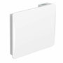 Warm Tech Radiateur électrique à inertie 1000W Céramique Blanc