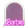 Paladone Miroir Mural Barbie avec Éclairage LED Néon Rose