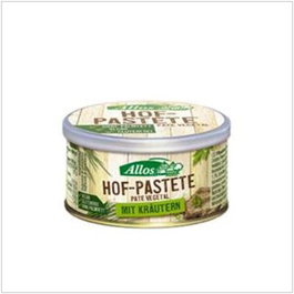 ALLOS Pâté végétal aux fines herbes BIO VEGAN 125g