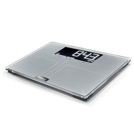 Leifheit Soehnle Shape Sense Connect 200 - Pèse-personne connecté intelligent, capacité 200 kg, gris - Réf. 63873