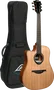 Lâg Guitare Acoustique Folk Dreadnought Cutaway pour Gauchers A/E Blue Wave 2