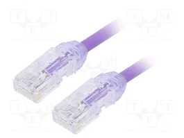 PANDUIT Cordon de raccordement Cat 6a U/UTP violet 0,5 m