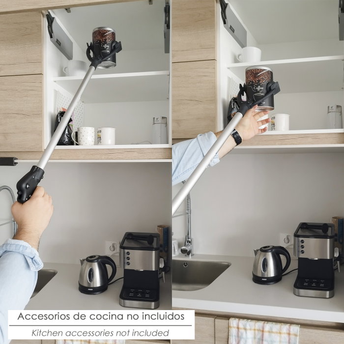 WOLFPACK LINEA PROFESIONAL Pinza de 88 cm en aluminium avec ventouses