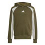 Sweat à capuche enfant Adidas Cb Fl Hd Vert foncé 13-14 Ans