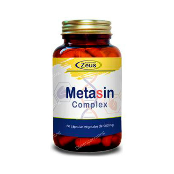 ZEUS Metasin Complex - Complément alimentaire à la berberine et levure de riz rouge 60 capsules - Maintien du cholestérol et de la glycémie ZEUS Metasin Complex - Complément alimentaire à la berberine et levure de riz rouge 60 capsules - Maintien du cholestérol et de la glycémie