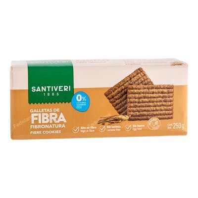 Santiveri Galletas Fibronatura Veganas 250g