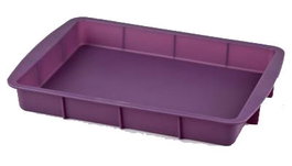 LIFESTYLE Moule fonte pour four en silicone 32,5x23x4 cm