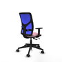 PIQUERAS Y CRESPO Chaise Motilla Synchrone/Traslack Rose Maille Bleu