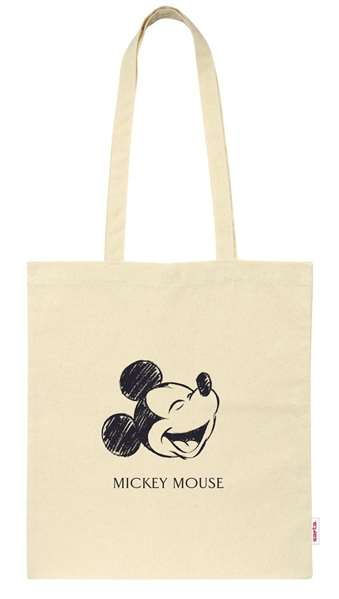 Mickey Mouse Clubhouse Sac en toile Natural Beige