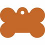 Plaque d'identification pour collier Imarc Bone Orange