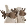 Décorations de Noël Home ESPRIT Blanc Beige 25 x 18 x 44 cm (2 Unités)