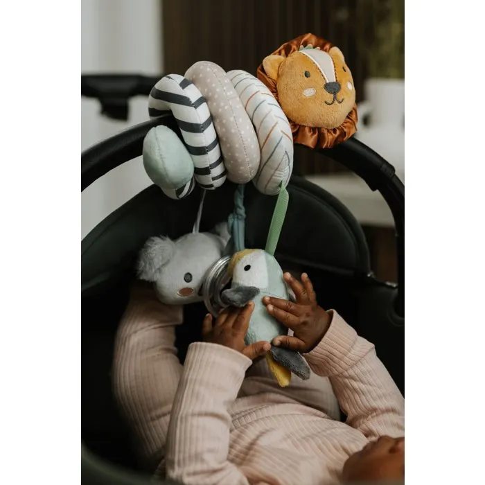 Nuby Spirale d'activités - Jouet interactif pour poussette, siège-auto ou lit