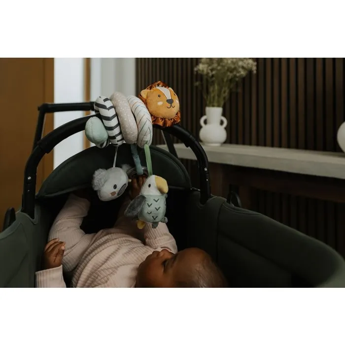 Nuby Spirale d'activités - Jouet interactif pour poussette, siège-auto ou lit