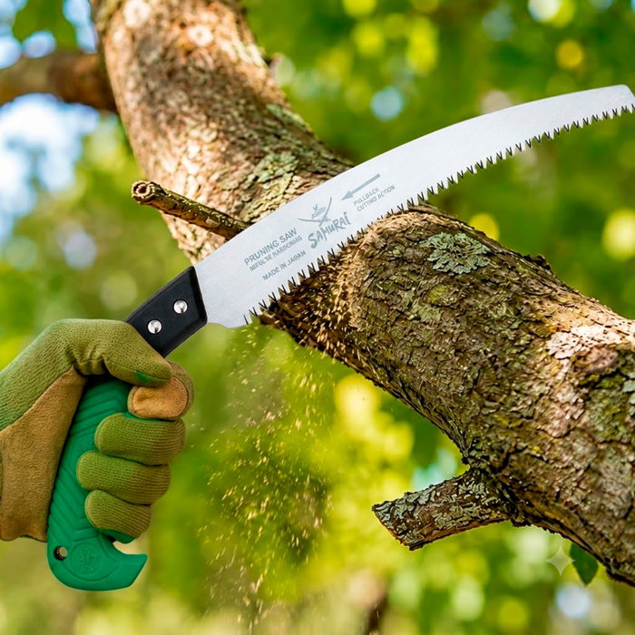 SAMURAI Scie courbe c-330-lh avec manche en plastique 330 mm SAMURAI Scie courbe c-330-lh avec manche en plastique 330 mm