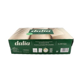 DALIA Papier hygiénique BIO double épaisseur, 6 rouleaux