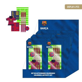 Cerdá Set de papeterie à colorier FC Barcelona