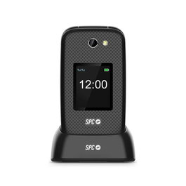 SPC 2337N Harmony 2 Téléphone Mobile 4G avec Base de Charge Bouton SOS Double Écran Bluetooth 5.0