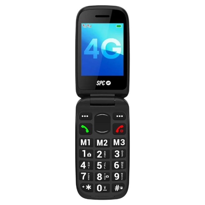 SPC 2337N Harmony 2 Téléphone Mobile 4G avec Base de Charge Bouton SOS Double Écran Bluetooth 5.0 SPC 2337N Harmony 2 Téléphone Mobile 4G avec Base de Charge Bouton SOS Double Écran Bluetooth 5.0