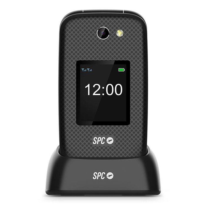 Téléphone portable pour personnes âgées SPC 2337N Noir 128 GB 2,8"