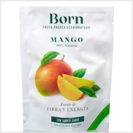 BORN Mango déshydraté 40g – Fruit 100% naturel, sans sucre ajouté, vegan