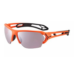 Cebe CBS078-S Gafas de sol Homme Gris/Orange