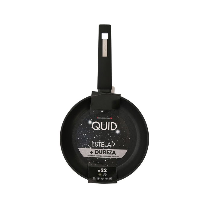 Quid Sartén de Aluminio Forjado Estelar, 22 cm, Antiadherente, Apta Inducción