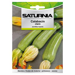 SATURNIA Semences de Courgette Claire (5g)