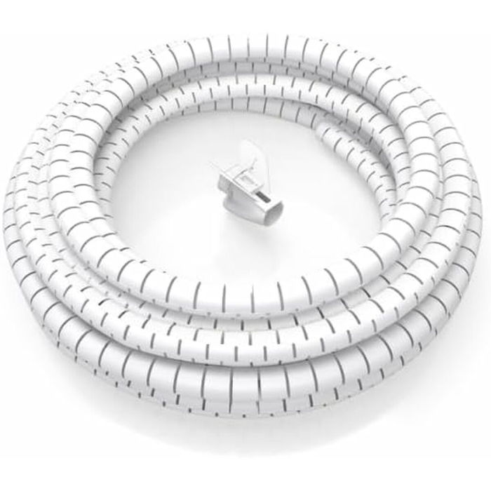 Organisateur de Câbles Aisens A151-0919 Blanc Plastique