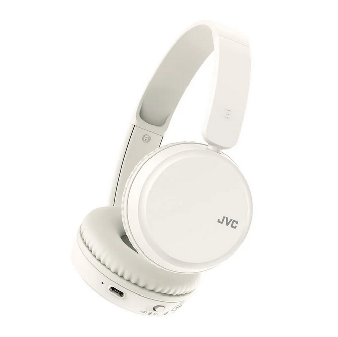 JVC HA-S36W Casque Bluetooth sans fil blanc, circum-aural, 35h autonomie, pliable, multipoint JVC HA-S36W Casque Bluetooth sans fil blanc, circum-aural, 35h autonomie, pliable, multipoint