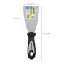 WOLFPACK LINEA PROFESIONAL Spatule Manche Gummy Grip Lame 60 mm
