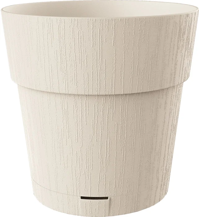 Stefanplast Ethica Pot de fleurs avec réservoir d'eau, 40 x 39 cm (H), 2 L, blanc, design épuré Stefanplast Ethica Pot de fleurs avec réservoir d'eau, 40 x 39 cm (H), 2 L, blanc, design épuré