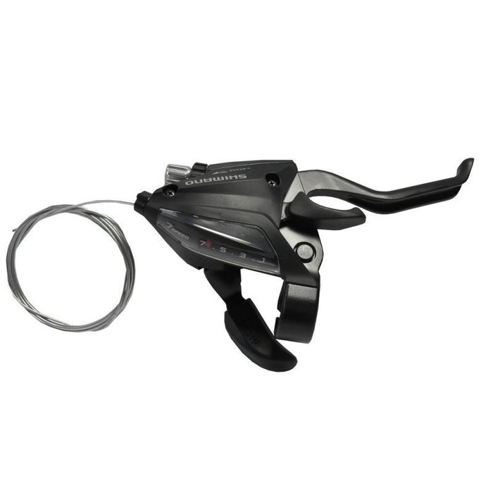 Shimano Manette de frein/changement ST-EF500 Droite V-Brake 7V Shimano Manette de frein/changement ST-EF500 Droite V-Brake 7V