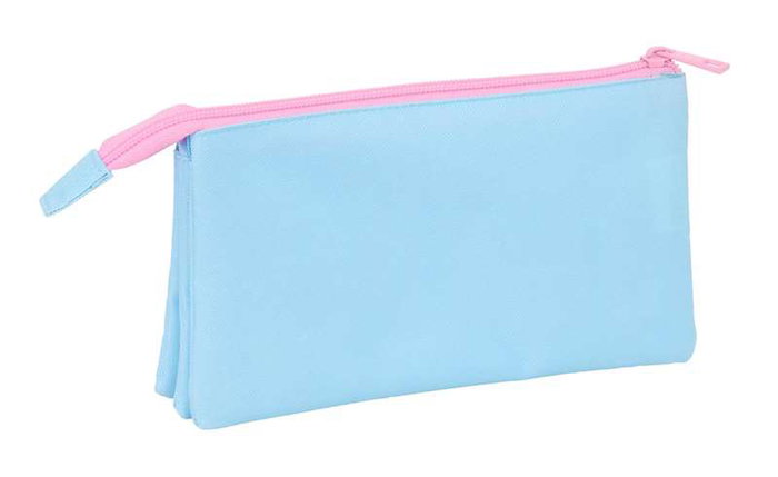 Safta - Porte-tout triple Frozen - Plateau de jeu et rangement pour enfants - Dimensions 22 x 12 x 3 cm