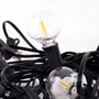 Guirlande Solaire 25 Ampoules LED G40 Blanc Chaud 9.5M HO-CAD-25-SOL-WW