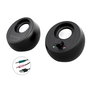 Conceptronic bjorn01b Enceintes Stéréo 2.0 10W Noir