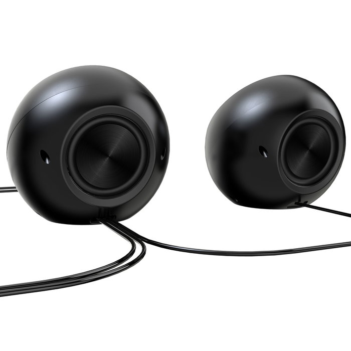 Conceptronic bjorn01b Enceintes Stéréo 2.0 10W Noir