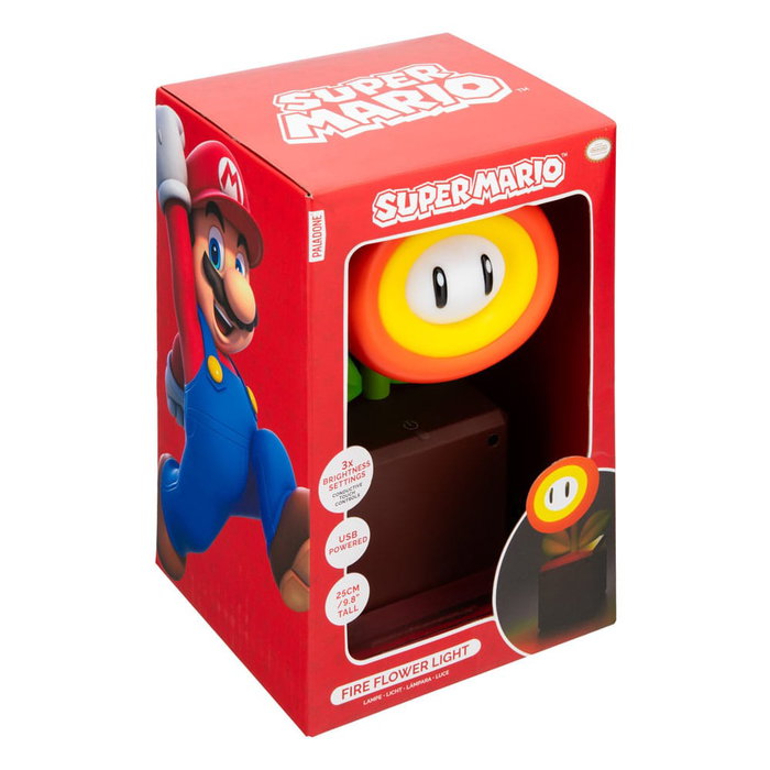 Super Mario lampe Fire Flower