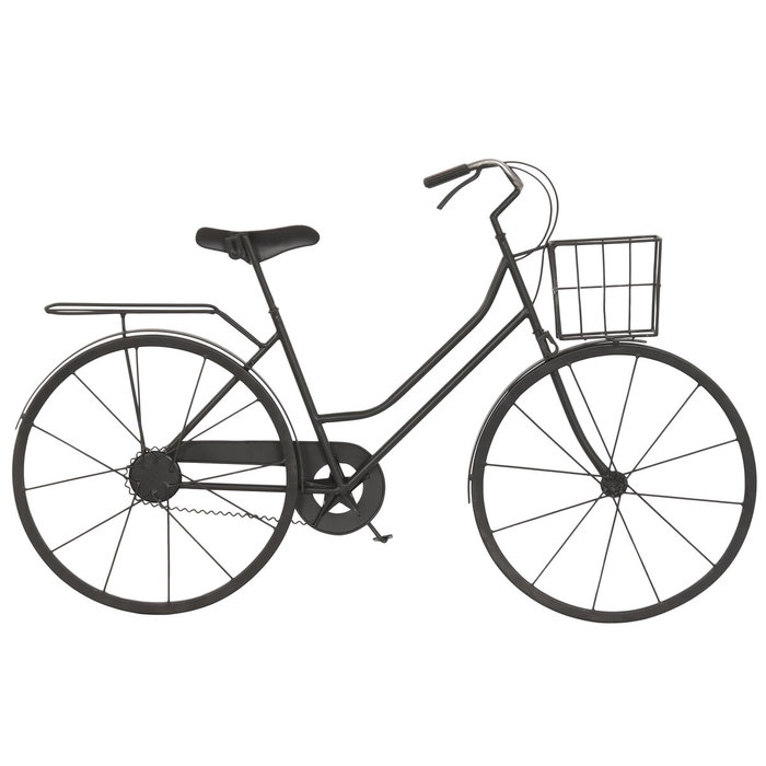 Home ESPRIT Décoration murale Métal Bicyclette Shabby Chic Noir Rouge (2 Unités) Home ESPRIT Décoration murale Métal Bicyclette Shabby Chic Noir Rouge (2 Unités)
