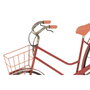 Home ESPRIT Décoration murale Métal Bicyclette Shabby Chic Noir Rouge (2 Unités)