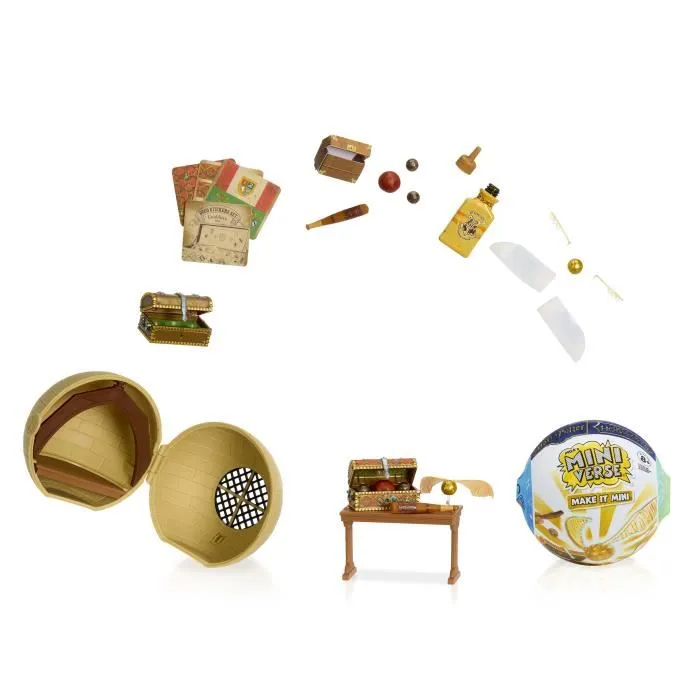 MGA's Miniverse Harry Potter Back to Hogwarts - Boîte complète avec 15 boules - Jeu créatif de potions miniatures non comestibles - À partir de 8 ans