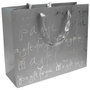 Party Time Sac cadeau 32x26x11 cm avec message « A gift for you »