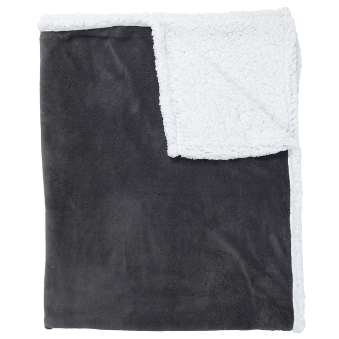 Home Deco Factory Couverture Sherpa Microfibre 120x150 cm