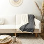 Home Deco Factory Couverture Sherpa Microfibre 120x150 cm