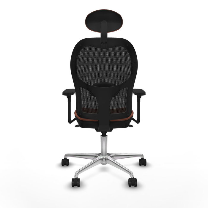 Piqueras y Crespo Chaise de Bureau avec Appui-tête Jorquera 3D086N1 Marron Noir Piqueras y Crespo Chaise de Bureau avec Appui-tête Jorquera 3D086N1 Marron Noir