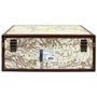 Home Deco Factory Jeu de 2 Mallettes de Rangement Planisphère