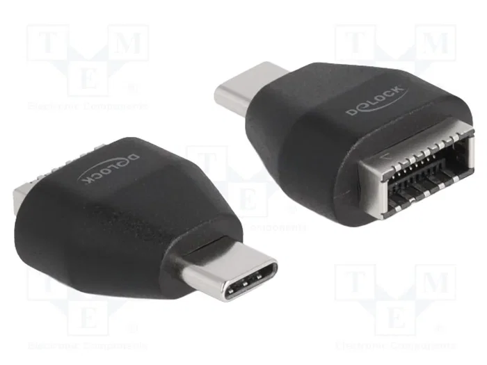 DELOCK Adaptateur USB 3.2 Gen 2 USB-C vers USB Type-E Key A DELOCK Adaptateur USB 3.2 Gen 2 USB-C vers USB Type-E Key A