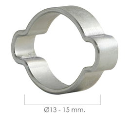 WOLFPACK LINEA PROFESIONAL Abrazadera à deux oreilles Ø 13-15 mm.</div>